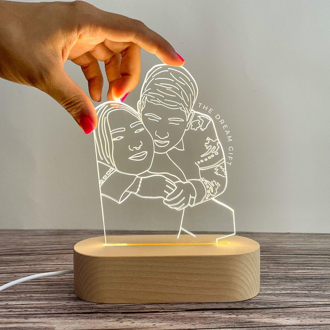 Lámpara personalizada 1